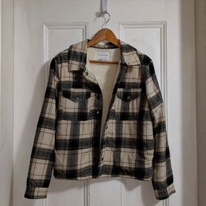 Lucky Brand Lined Flannel Shacket